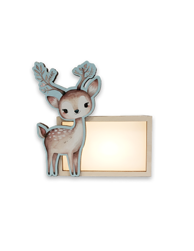 Lámpara Navidad Ciervo