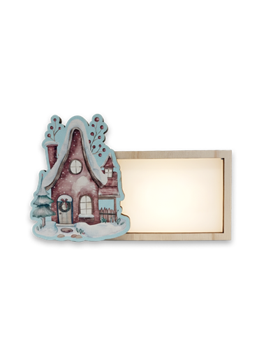 Lámpara Navidad Casita