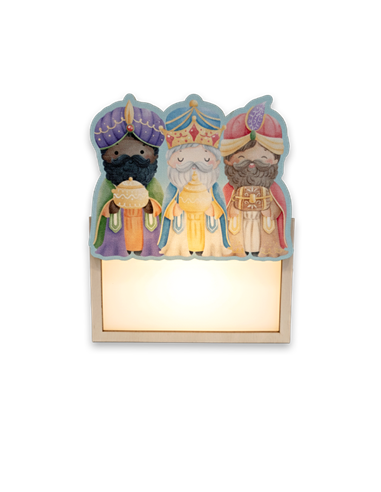 Lámpara Navidad Reyes Magos