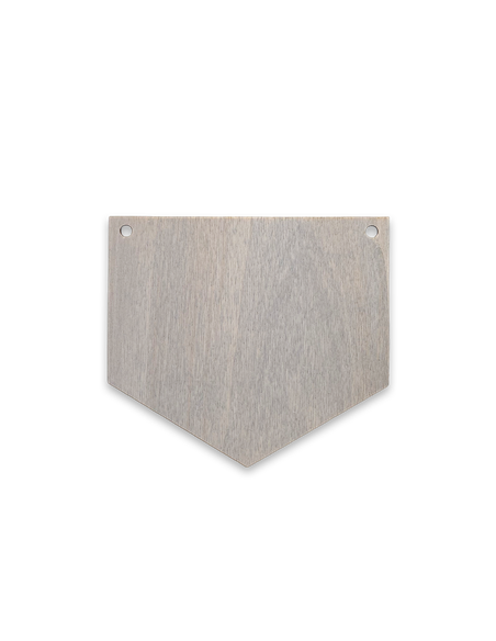 Placa Banderola en Madera