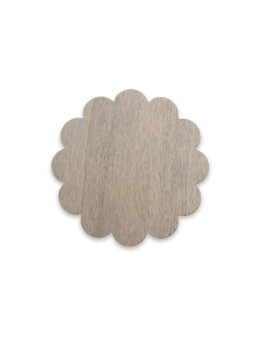 Placa Festoneada en Madera