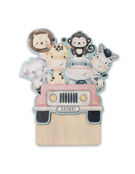 Placa Safari Coche 