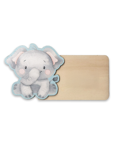 Placa Safari Elefante