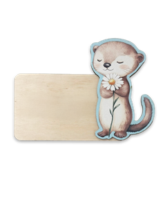 Placa Acuarela Nutria