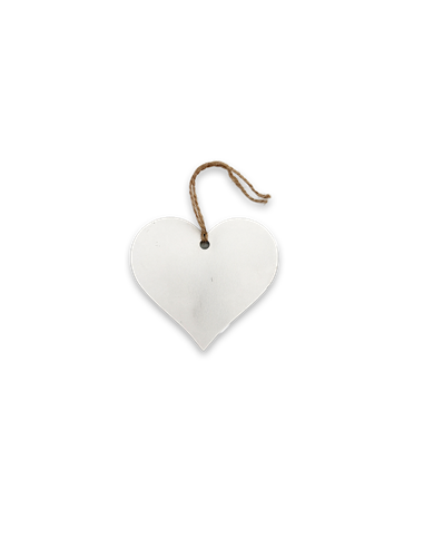 Deco Navidad Corazón en Blanco