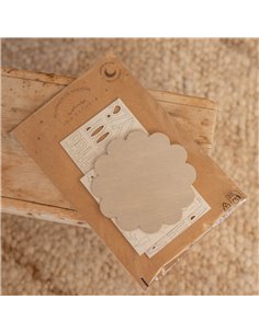 Placa Festoneada en Madera 2