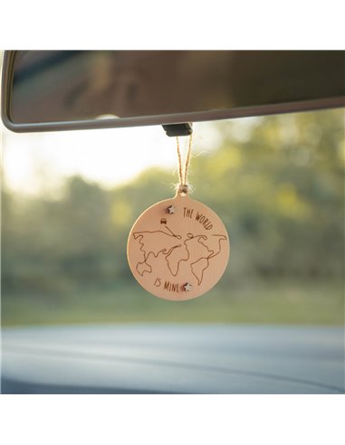 Ambientador Coche Mapamundi