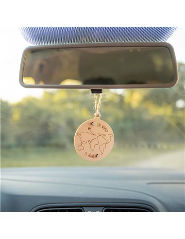 Ambientador Coche Mapamundi
