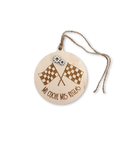 Ambiebtador Coche Banderas