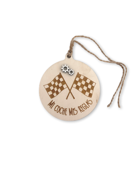 Ambiebtador Coche Banderas