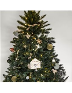 Sobre Santa Claus en Madera 2