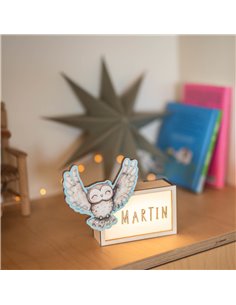 Lámpara Acuarela Buho 2