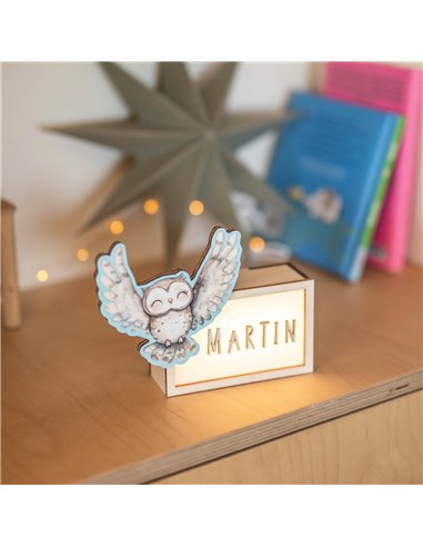 Lámpara Acuarela Buho