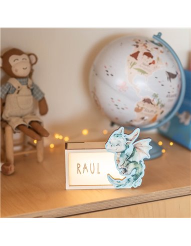 Lámpara Acuarela Dragon