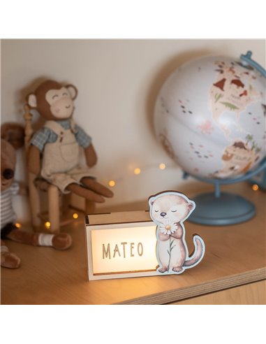 Lámpara Acuarela Nutria