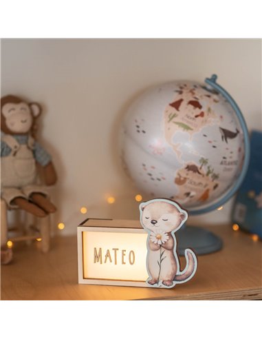 Lámpara Acuarela Nutria