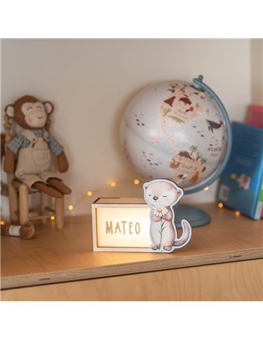 Lámpara Acuarela Nutria