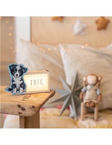 Lámpara Acuarela Perro