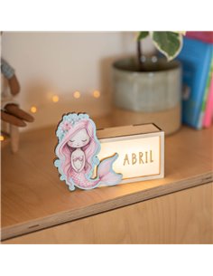 Lámpara Acuarela Sirena 2