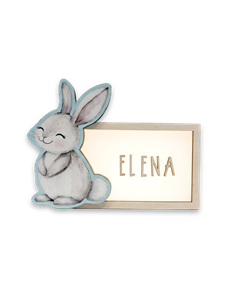 Lámpara Acuarela Conejo