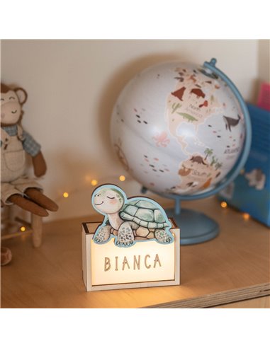 Lámpara Acuarela Tortuga