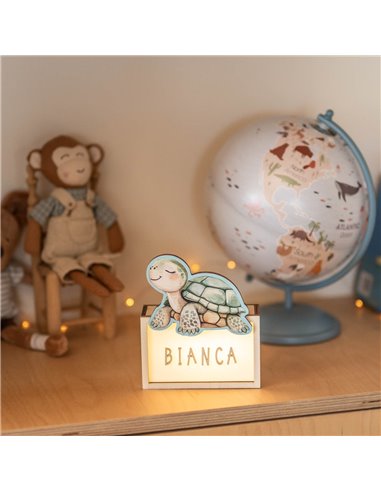 Lámpara Acuarela Tortuga