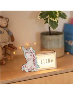 Lámpara Acuarela Unicornio 2