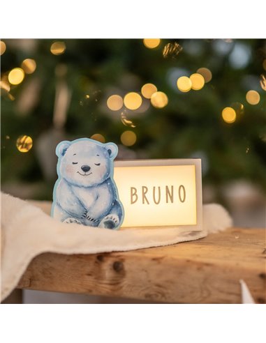 Lámpara Navidad Oso