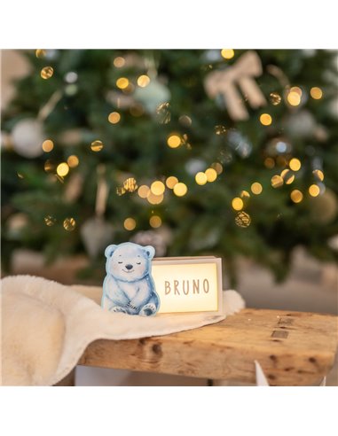 Lámpara Navidad Oso