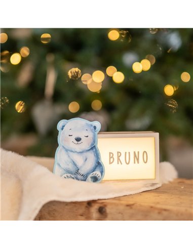 Lámpara Navidad Oso