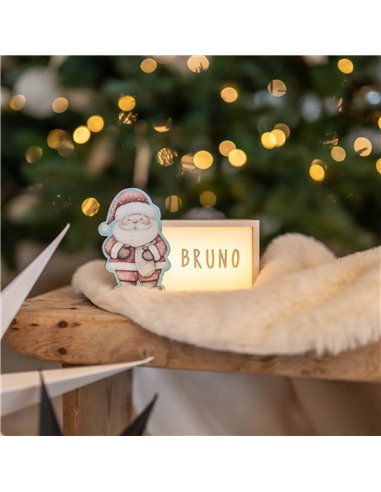 Lámpara Navidad Santa Claus