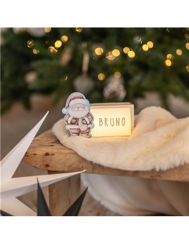 Lámpara Navidad Santa Claus