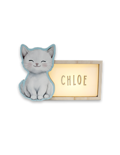 Lámpara Acuarela Gato