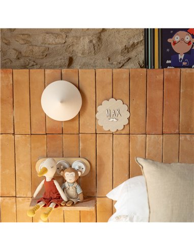 Placa Festoneada en Madera