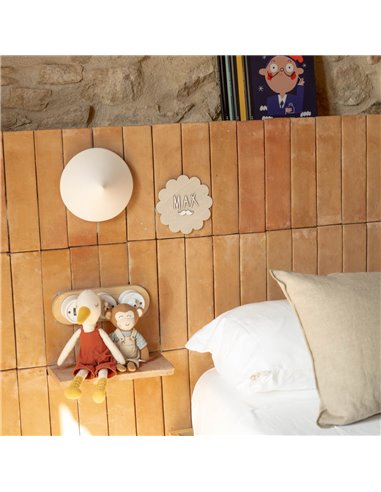 Placa Festoneada en Madera