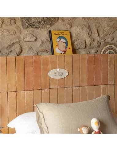 Placa Ovalada en Madera