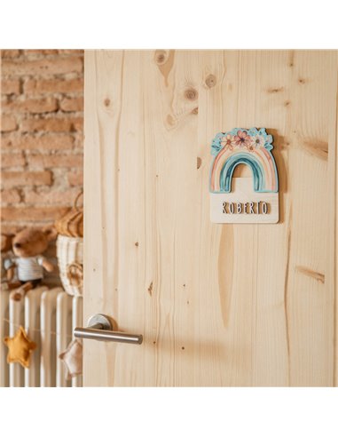 Placa Acuarela Arociris