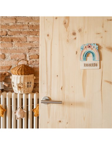 Placa Acuarela Arociris