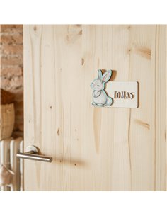 Placa Acuarela Conejo 2
