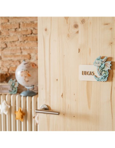 Placa Acuarela Dragon