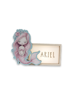 Lámpara Acuarela Sirena