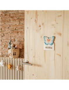 Placa Acuarela Mariposa 2