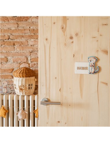 Placa Acuarela Nutria