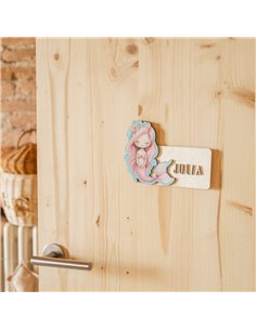 Placa Acuarela Sirena 2