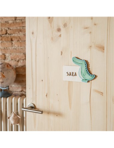 Placa Safari Cocodrilo