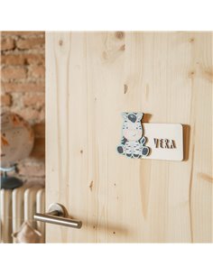 Placa Safari Cebra 2