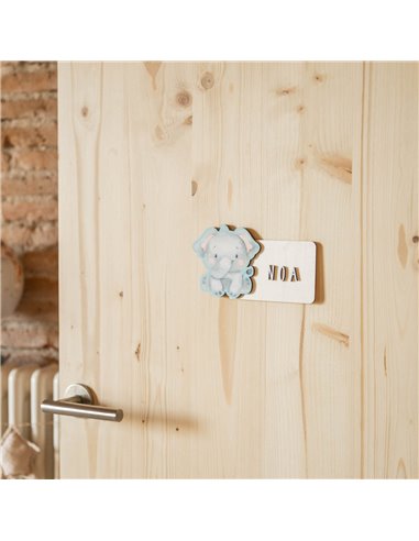 Placa Safari Elefante