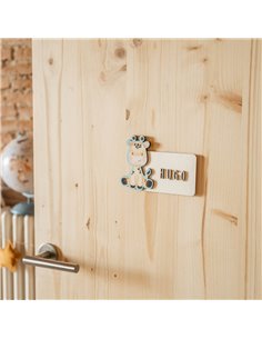 Placa Safari Jirafa 2