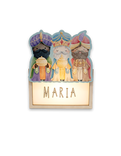 Lámpara Navidad Reyes Magos