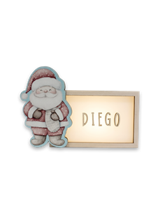 Lámpara Navidad Santa Claus